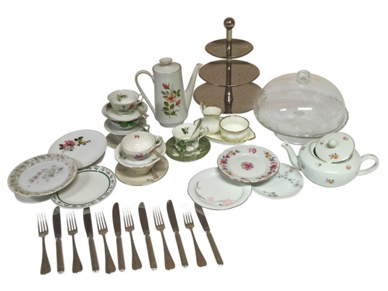 High tea set Vintage 10-persoons TheDecorationFactory |